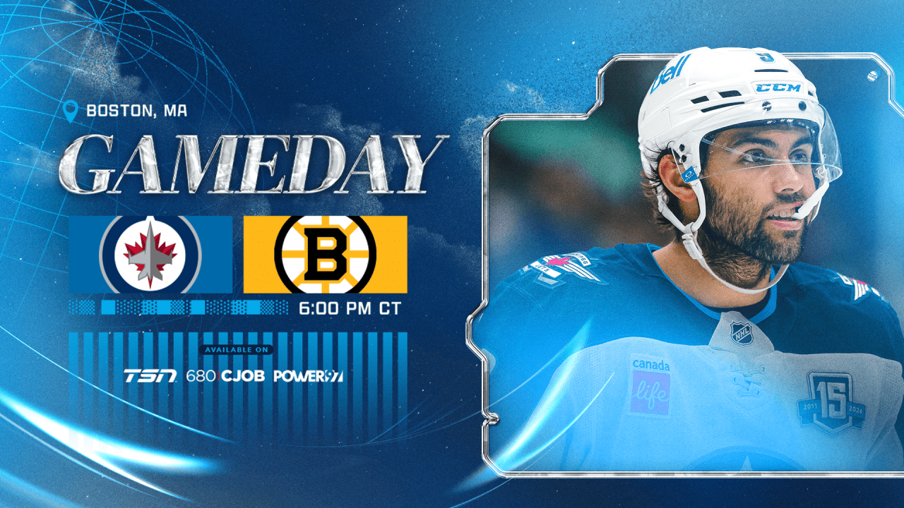 GAMEDAY: Jets at Bruins | Winnipeg Jets