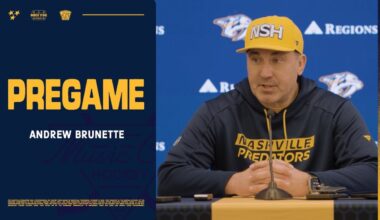 Pregame: Andrew Brunette | Nashville Predators
