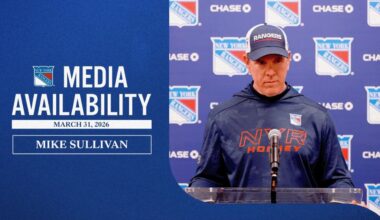Pregame: Mike Sullivan | New York Rangers