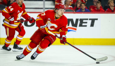 Is Connor Zary’s future with the Calgary Flames in question?