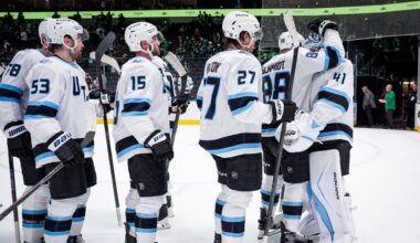 Utah Beats the NHL’s Second-Best Team, 6-3