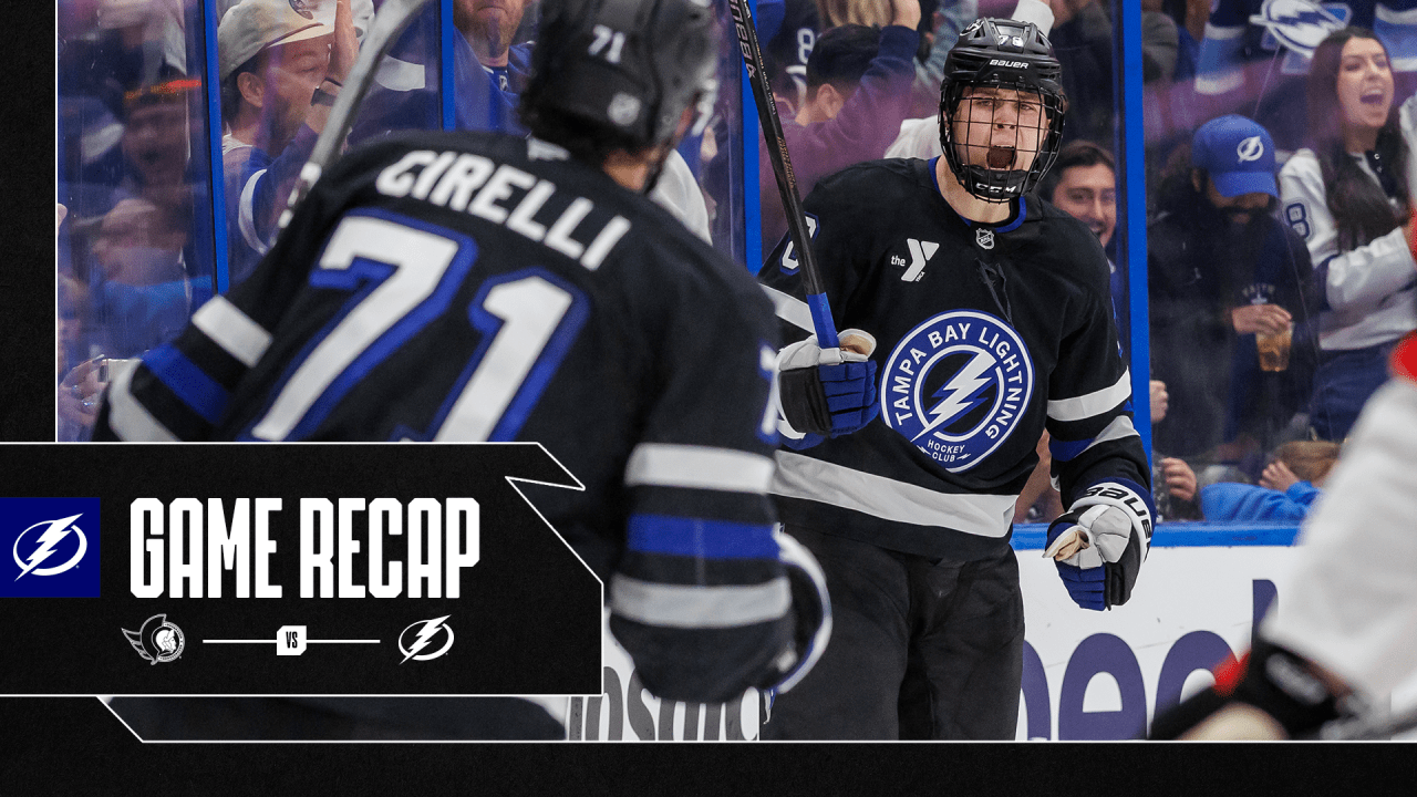 Recap: Lightning 4, Senators 2