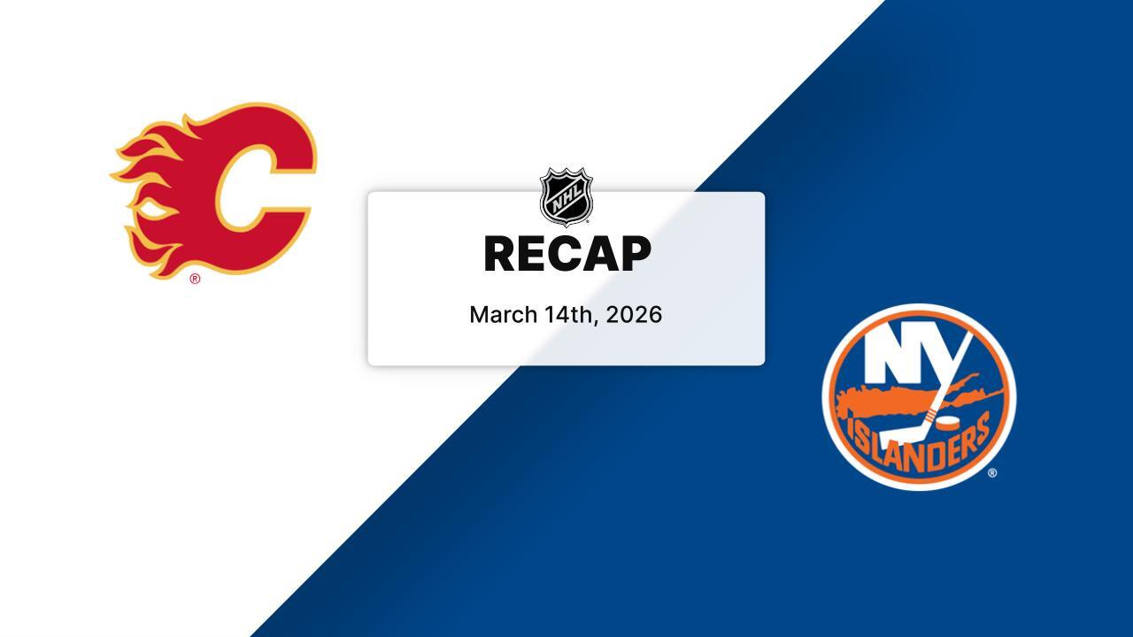 Islanders 3, Flames 2 | Highlights