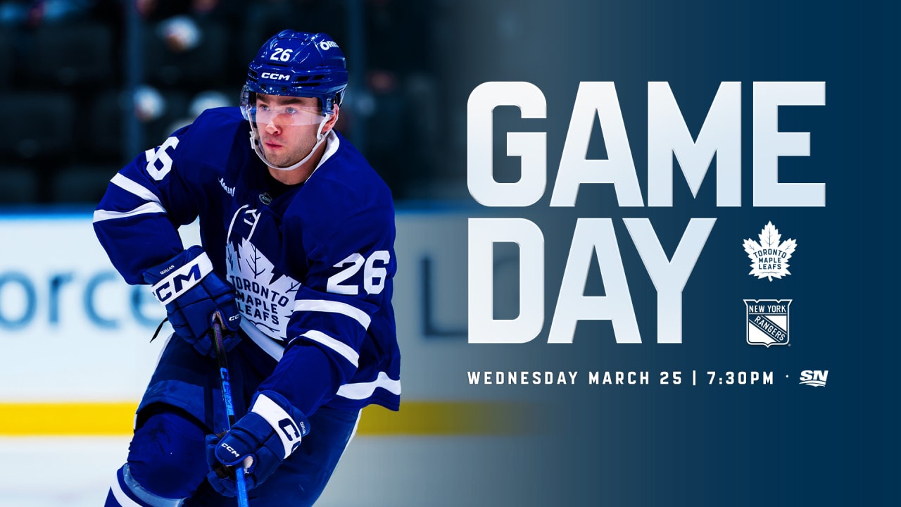 GAME DAY vs RANGERS | Toronto Maple Leafs
