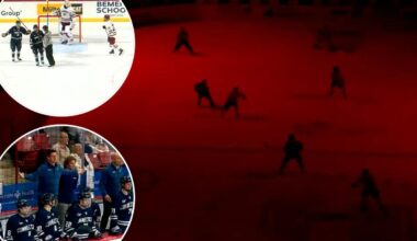 UConn-UMass stopped during OT scoring chance after lights turn off