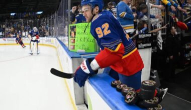 Jonathan Drouin, now with Blues, says he enjoyed time with Islanders