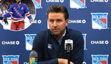 Chris Drury's Rangers trade deadline approach makes one thing clear about retool 2.0