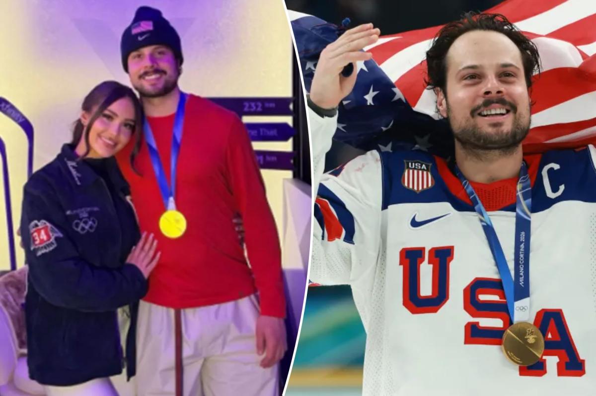 Auston Matthews, girlfriend go public after USA Olympics triumph