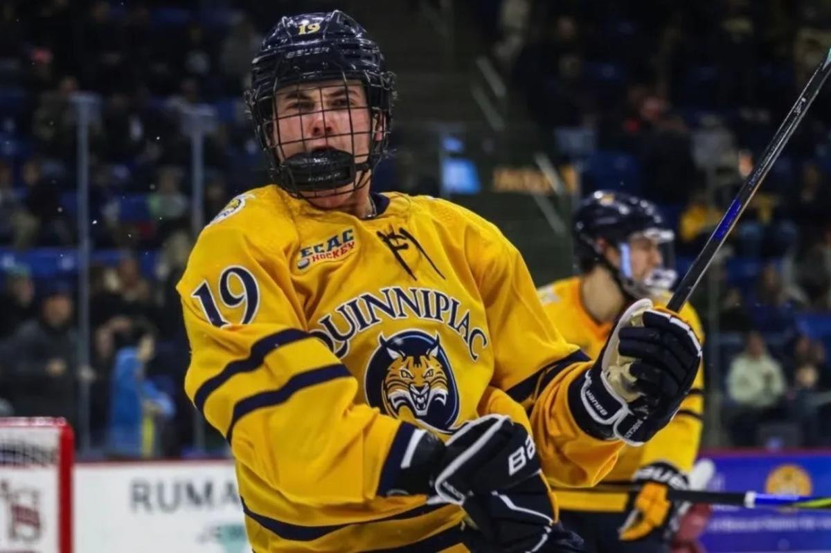 Long Island college hockey prodigy shattering records at Quinnipiac