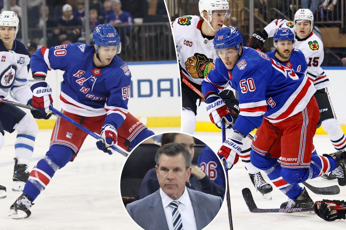 Rangers see Will Cuylle's promise — now he needs to deliver