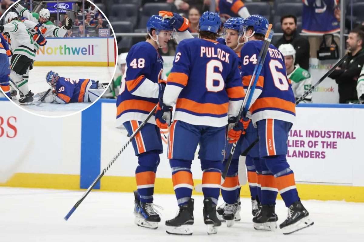 Islanders grind out win over Stars to improve playoffs chances