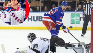 Rangers' Jaroslav Chmelar is catching up to the NHL game