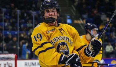 Long Island's Ethan Wyttenbach finalist for college hockey's Hobey Baker Award