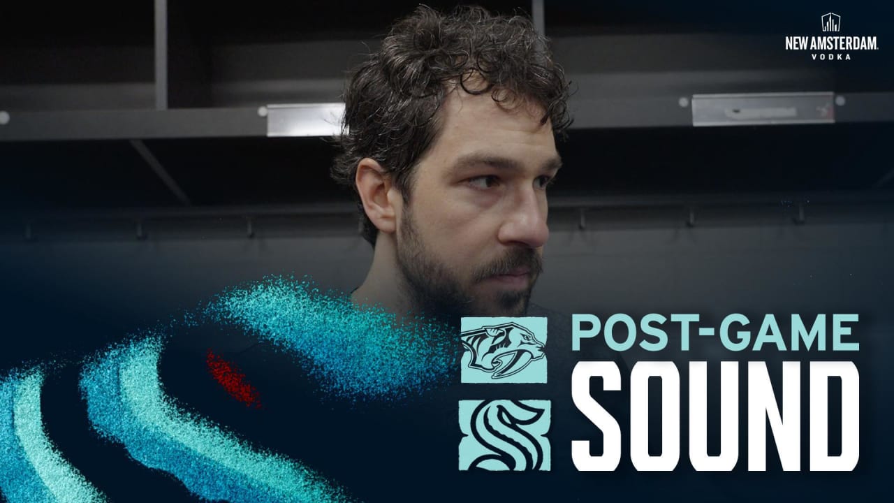 POST-GAME SOUND | Gaudreau | Seattle Kraken