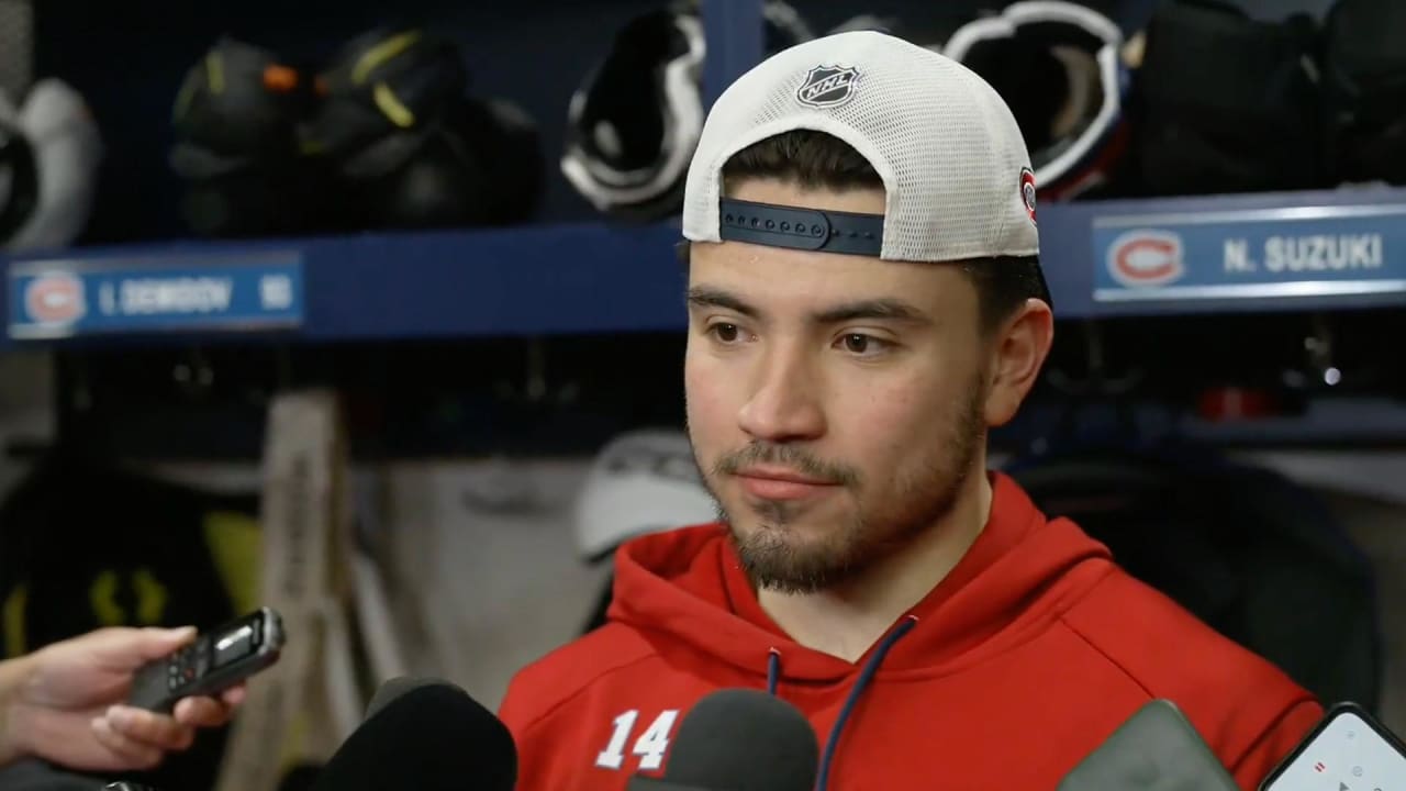 Postgame vs. WSH: Suzuki | Montréal Canadiens