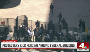 Demonstrators take over downtown LA after ‘No Kings’ protest – NBC Los Angeles