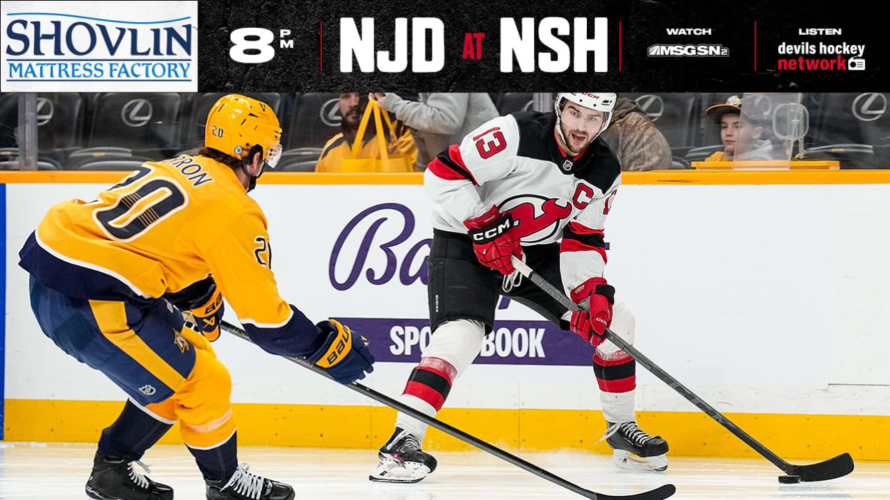 Devils Trip Continues Against Red Hot Predators | PREVIEW