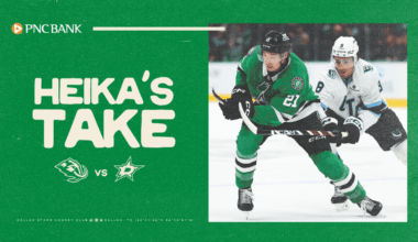Heika’s Take: Stars focused on resetting quickly after streaks end in 6-3 loss to Mammoth