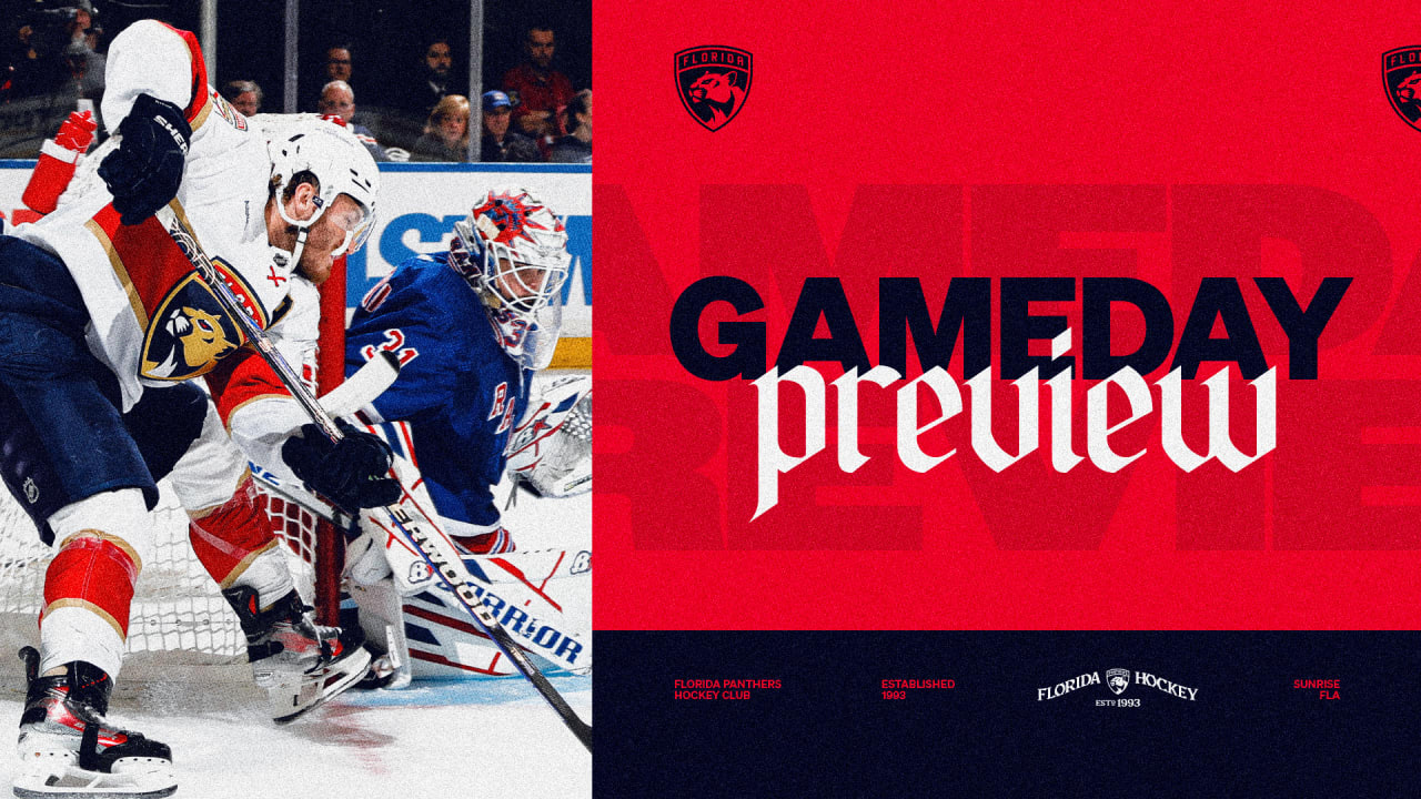 PREVIEW: Panthers close out road trip against the Rangers