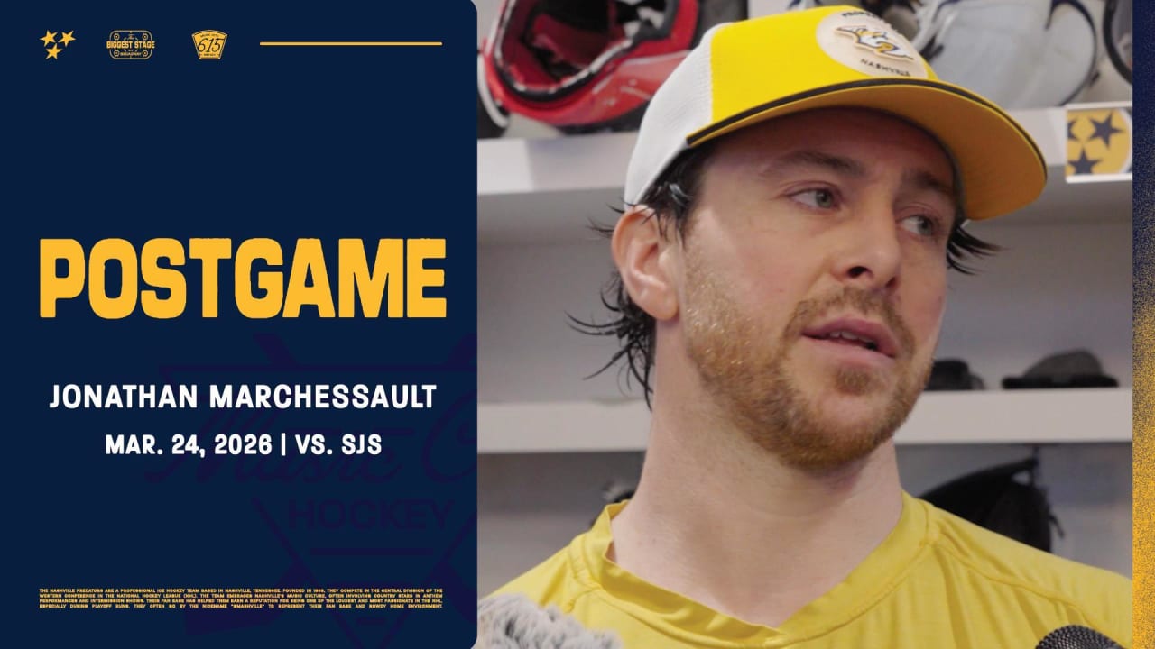 Postgame: Jonathan Marchessault | Nashville Predators