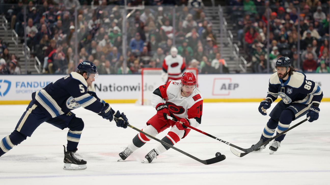 NHL playoff watch: Hurricanes, Blue Jackets battle for seeding