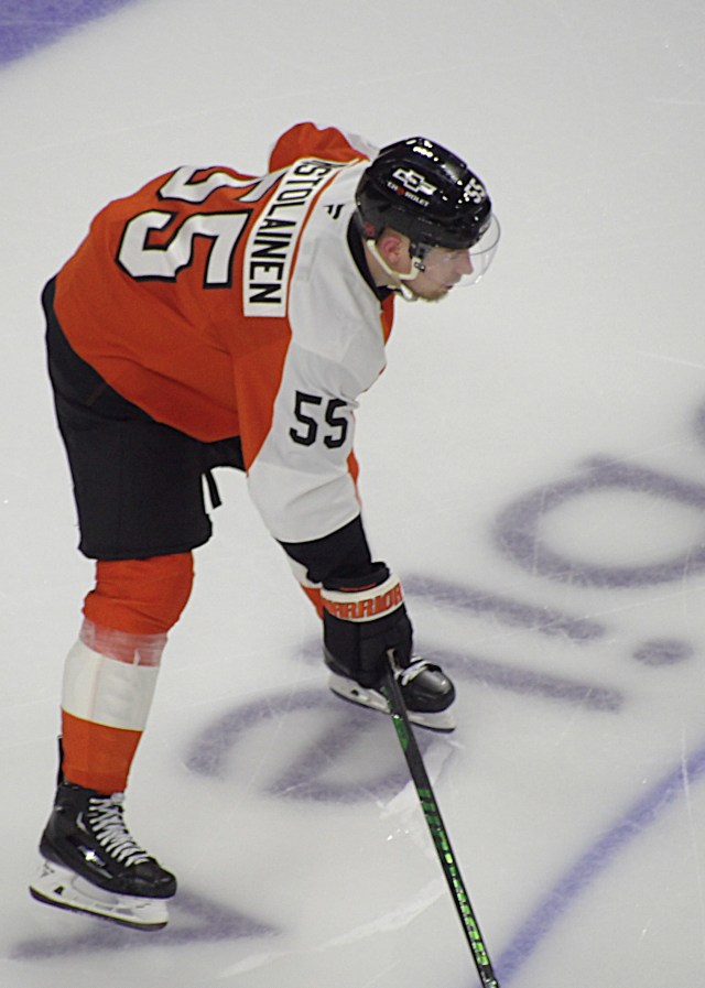 Flyers defensemen Rasmus Ristolainen at the NHL trade deadline