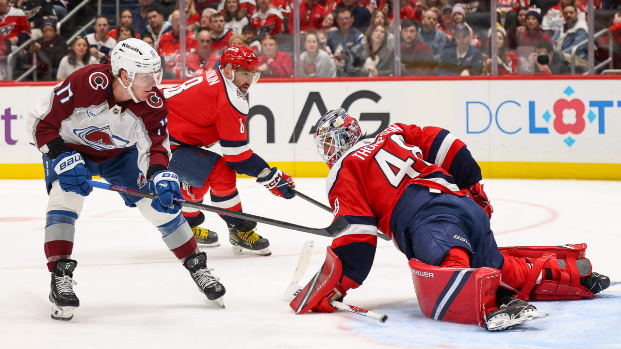 Nelson, Avalanche recover for OT win against Capitals