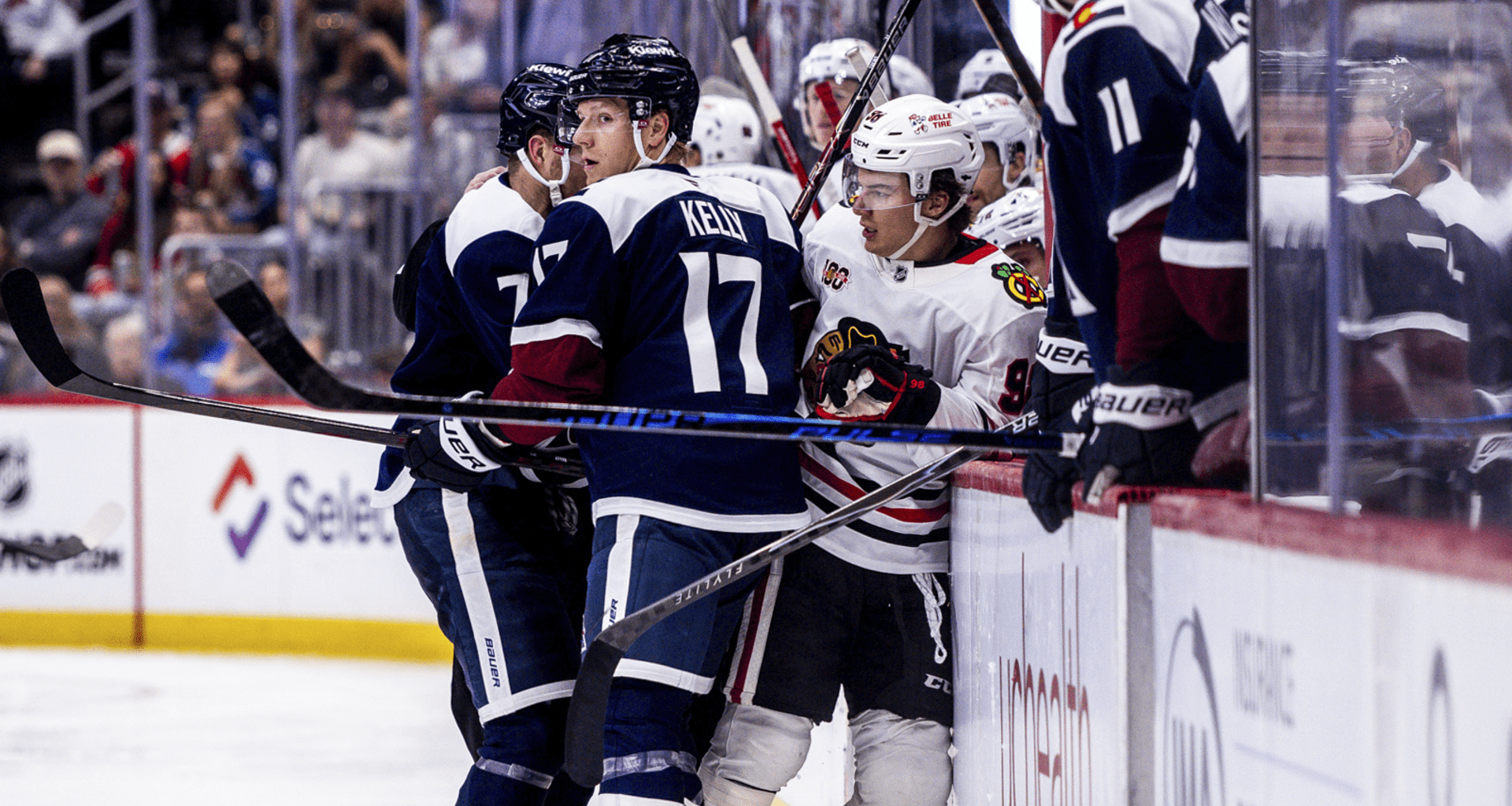 Bedard Tallies Lone Goal, Avalanche Defeat Chicago Blackhawks 3-1