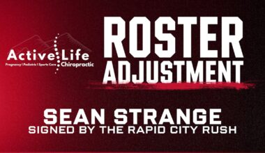 Rapid City Rush | RUSH SIGN SEAN STRANGE FROM THE UNIVERSITY OF CALGARY