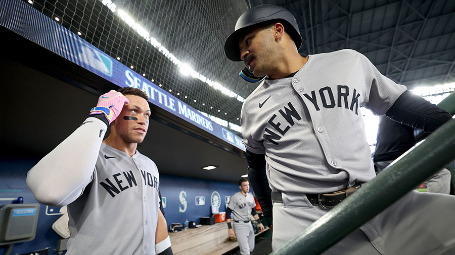 Seattle Mariners Aaron Judge New York Yankees Trent Grisham...