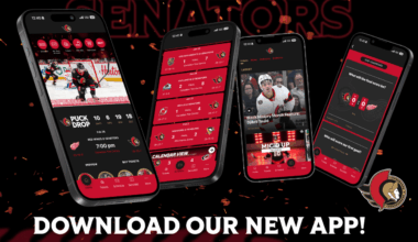 Senators launch new mobile app