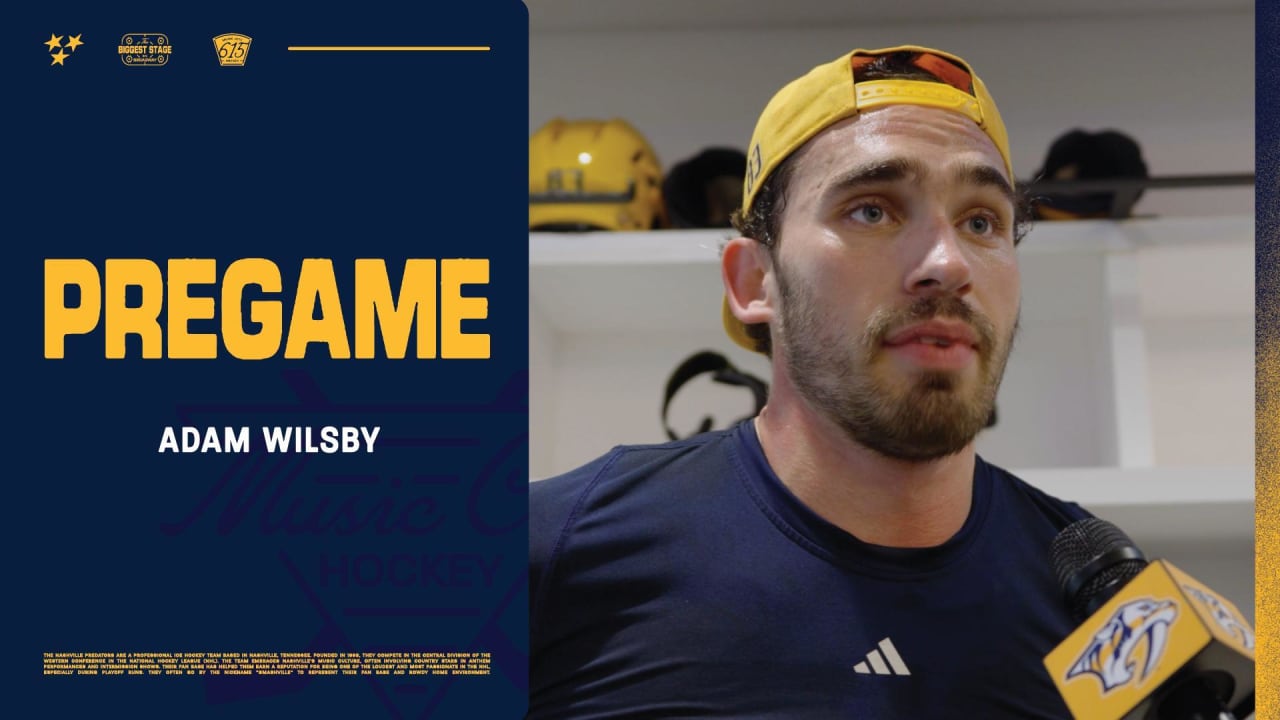 Pregame: Andrew Brunette | Nashville Predators