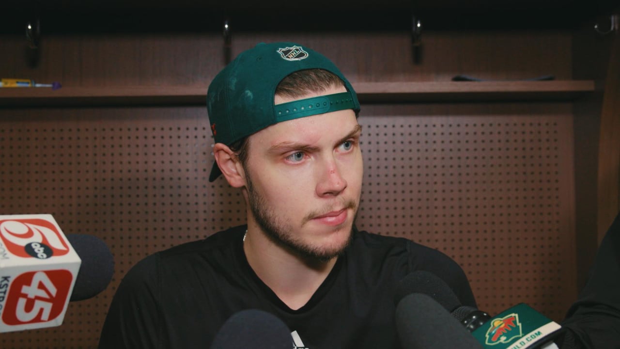 Wallstedt at Practice 3/31 | Minnesota Wild