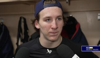 Cole Hutson | Postgame | Washington Capitals