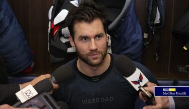 Tom Wilson | Postgame | Washington Capitals
