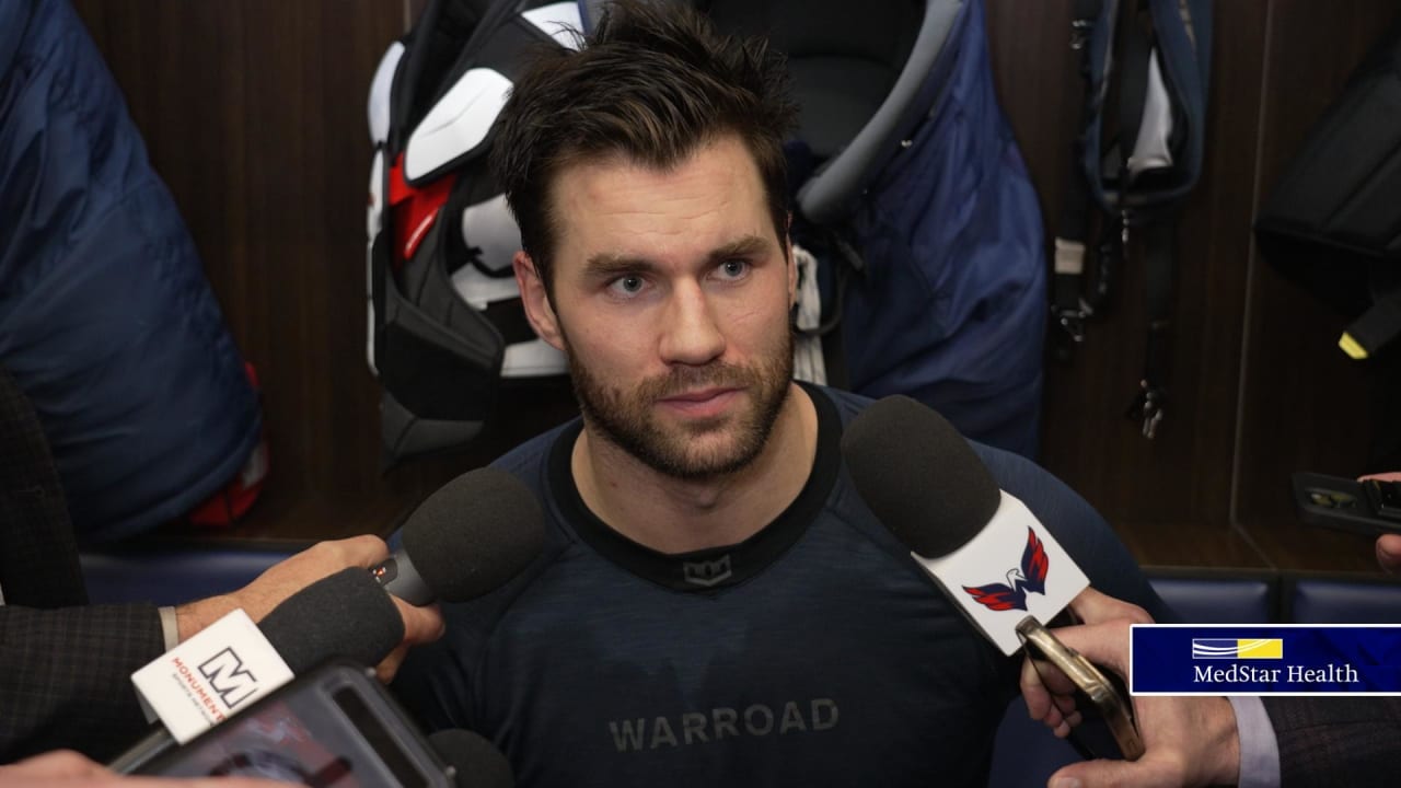 Tom Wilson | Postgame | Washington Capitals