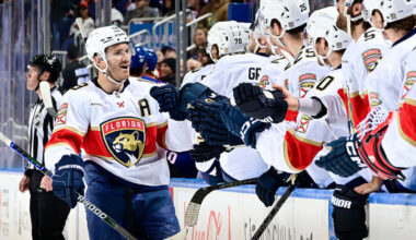 Goal of the Season? Tkachuk goes between the legs for slick score