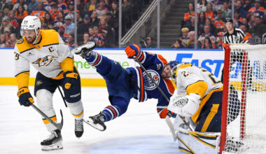 Preds Comeback Bid Falls Short in Loss to Oilers