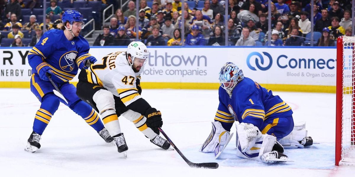 Sabres fall to Bruins in overtime