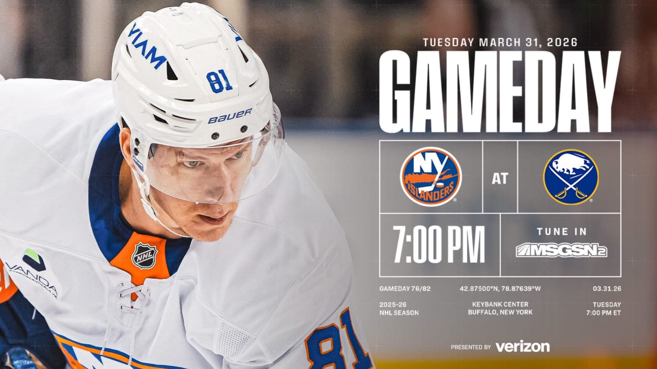 Game Preview: Islanders at Sabres