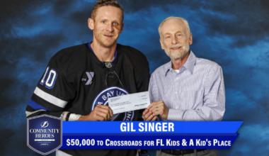Tampa Bay Lightning Community Hero: Gil Singer