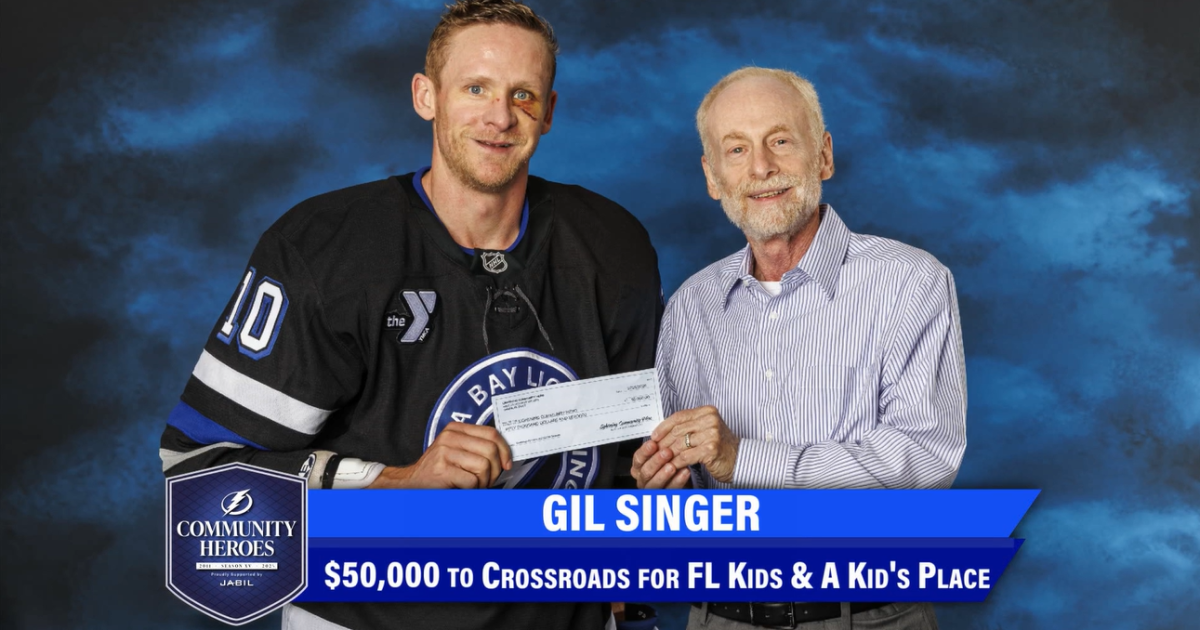 Tampa Bay Lightning Community Hero: Gil Singer