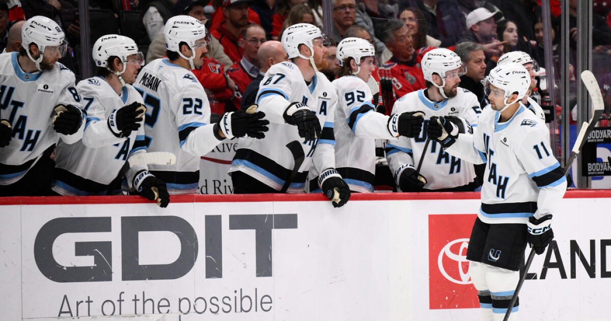 Utah Mammoth hold off Washington Capitals 3-2