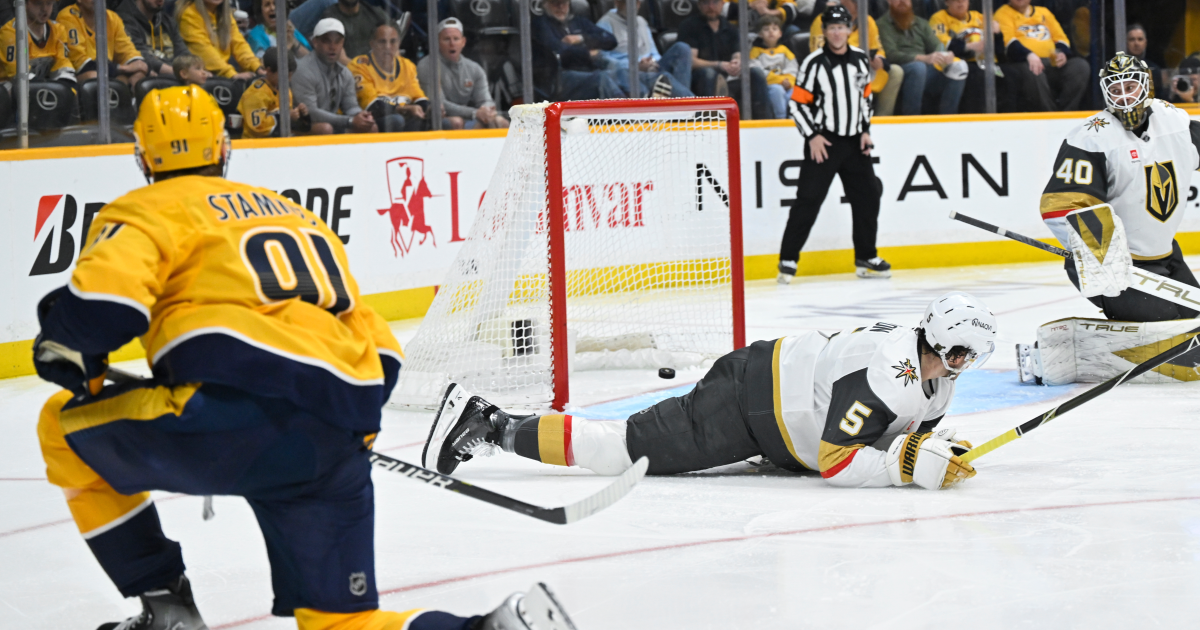 Stamkos’ 3-point game powers the Predators to a 4-1 win over the Golden Knights