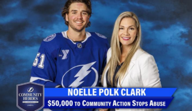 Tampa Bay Lightning Community Hero: Noelle Polk Clark