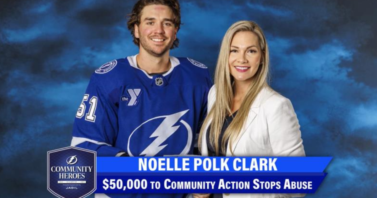 Tampa Bay Lightning Community Hero: Noelle Polk Clark