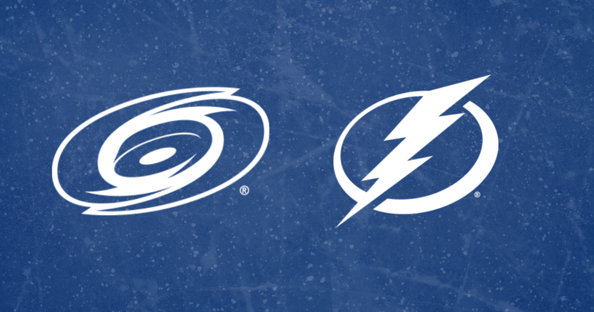 Lightning take on Hurricanes at home, look for second straight win