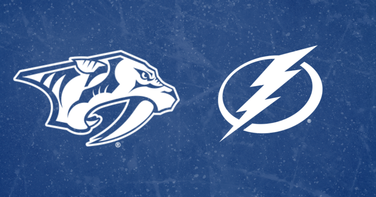Lightning host Stamkos, Predators on Sunday night