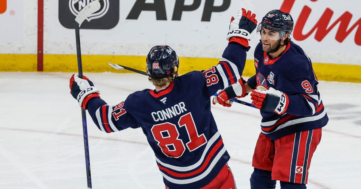 Winnipeg Jets beat the Colroado Avalanche 3-1 on Saturday