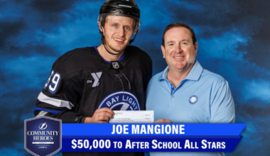Tampa Bay Lightning Community Hero: Joe Mangione